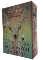 Okładka książki Karty tarot ''Wyrocznia duchowych zwierząt