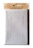 Karty tłoczone + koperty 5szt białe. Wydawca: Galeria Hobby. SmakLiter.pl Opakowanie Karty tłoczone + koperty 5szt białe