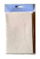 Karty tłoczone + koperty ornament creme 03 5szt. Wydawca: Galeria Hobby. SmakLiter.pl Opakowanie Karty tłoczone + koperty ornament creme 03 5szt