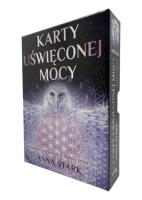 Karty uświęconej mocy. Autor: Anna Stark. SmakLiter.pl Okładka książki Karty uświęconej mocy