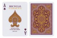 Karty Verbena BICYCLE. Wydawca: United States Playing Card Company. SmakLiter.pl Opakowanie Karty Verbena BICYCLE