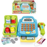 Kasa sklepowa na baterie z akcesoriami. Wydawca: Trifox. SmakLiter.pl Opakowanie Kasa sklepowa na baterie z akcesoriami