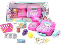 Opakowanie Kasa sklepowa na baterie z wyświetlaczem LCD