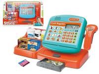 Opakowanie Kasa sklepowa ze skanerem i zakupami