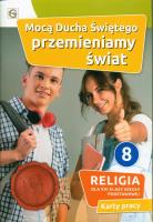 Katechizm SP 8 Mocą Ducha Świętego... KP. Autor: red. Waldemar Janiga. SmakLiter.pl Okładka książki Katechizm SP 8 Mocą Ducha Świętego... KP
