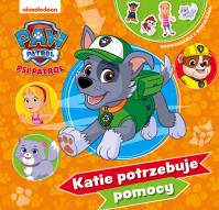 Okładka książki Katie potrzebuje pomocy. Opowiadania z naklejkami. Psi Patrol