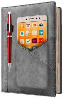 Opakowanie Kelendarz 2025 A5 dzienny z gumką szary