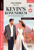 Kevin’s Konundrum w wersji do nauki angielskiego. Autor: Roman Paul, Fihel Marta. SmakLiter.pl Okładka książki Kevin’s Konundrum w wersji do nauki angielskiego