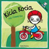Kicia Kocia na rowerze wyd. 3. Autor: Anita Głowińska. SmakLiter.pl Okładka książki Kicia Kocia na rowerze wyd. 3