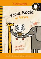 Kicia Kocia w Afryce. Autor: Anita Głowińska. SmakLiter.pl Okładka książki Kicia Kocia w Afryce