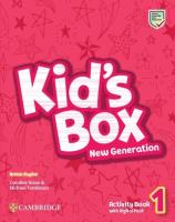 Kid's Box New Generation 1 Activity Book with Digital Pack British English. Autor: Nixon Caroline, Tomlinson Michael. SmakLiter.pl Okładka książki Kid's Box New Generation 1 Activity Book with Digital Pack British English