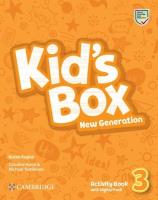 Kid's Box New Generation  3 Activity Book with Digital Pack British English. Autor: Nixon Caroline, Tomlinson Michael. SmakLiter.pl Okładka książki Kid's Box New Generation  3 Activity Book with Digital Pack British English