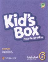Kid's Box New Generation 6 Activity Book with Digital Pack. Autor: Nixon Caroline, Tomlinson Michael. SmakLiter.pl Okładka książki Kid's Box New Generation 6 Activity Book with Digital Pack