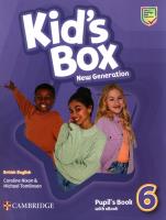 Kid`s Box New Generation 6 Pupil's Book with eBook. Autor: Nixon Caroline, Tomlinson Michael. SmakLiter.pl Okładka książki Kid`s Box New Generation 6 Pupil's Book with eBook