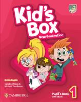 Kid`s Box New Generation Level 1. Autor: Nixon Caroline, Tomlinson Michael. SmakLiter.pl Okładka książki Kid`s Box New Generation Level 1