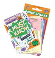 Kieszonka Must Know Matematyka. Autor: Opracowanie zbiorowe. SmakLiter.pl Okładka książki Kieszonka Must Know Matematyka