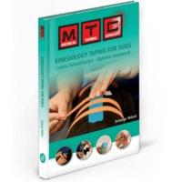 Kinesiology taping for dogs. Autor: Solange Mikail. SmakLiter.pl Okładka książki Kinesiology taping for dogs