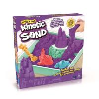 Opakowanie Kinetic Sand - Piasek z foremkami fioletowy