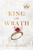 King of Wrath. Kings of Sin. Autor: Huang Ana. SmakLiter.pl Okładka książki King of Wrath. Kings of Sin