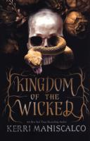 Kingdom of the Wicked. Autor: Kerri Maniscalco. SmakLiter.pl Okładka książki Kingdom of the Wicked