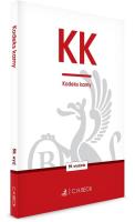 KK. Kodeks karny w.59. Autor:   Praca zbiorowa. SmakLiter.pl Okładka książki KK. Kodeks karny w.59