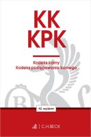 KK. KPK. Kodeks karny. Kodeks postępowania karnego. Edycja Prokuratorska wyd. 42. Autor: Opracowanie zbiorowe. SmakLiter.pl Okładka książki KK. KPK. Kodeks karny. Kodeks postępowania karnego. Edycja Prokuratorska wyd. 42