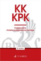 KK. KPK. Kodeks karny. Kodeks postępowania karnego. Edycja Prokuratorska wyd. 45. Autor: opracowanie redakcyjne. SmakLiter.pl Okładka książki KK. KPK. Kodeks karny. Kodeks postępowania karnego. Edycja Prokuratorska wyd. 45