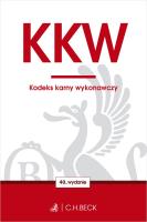 KKW. Kodeks karny wykonawczy wyd. 40. Autor: Opracowanie zbiorowe. SmakLiter.pl Okładka książki KKW. Kodeks karny wykonawczy wyd. 40