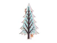 Opakowanie Klamerka drewniana BN choinka 4cm 9szt