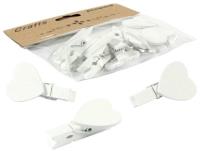 Opakowanie Klamerki drewniane z sercem 10szt