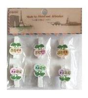 Opakowanie Klamerki ozdobne owoce