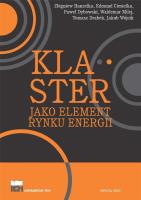 Klaster jako element rynku energii. Autor:   Praca zbiorowa. SmakLiter.pl Okładka książki Klaster jako element rynku energii