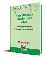 Okładka książki Klasyfikacja budżetowa 2023