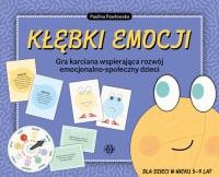 Kłębki emocji. Autor: Pawłowska Paulina. SmakLiter.pl Okładka książki Kłębki emocji