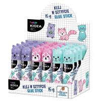 Opakowanie Klej w sztyfcie z figurkę 15g (24szt) KIDEA