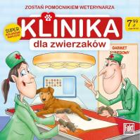 Klinika dla zwierzaków. Autor: Olga Śmietanowska. SmakLiter.pl Okładka książki Klinika dla zwierzaków