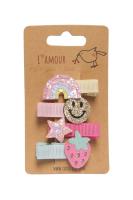 Klipsy z brokatem. Wydawca: Coralico. SmakLiter.pl Opakowanie Klipsy z brokatem