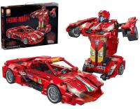 Opakowanie Klocki auto robot 696el