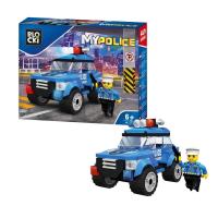 Opakowanie Klocki Blocki MyPolice Radiowóz patrolowy