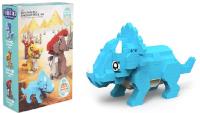 Opakowanie Klocki dinozaury Triceratops niebieski 269 elementów