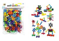 Opakowanie Klocki kółka, gwiazdki w saszetce 166 el.