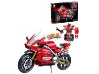 Opakowanie Klocki konstrukcyjne 2w1 Motocykl 594el