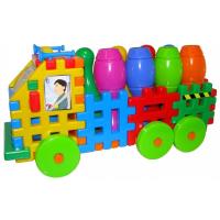 Opakowanie Klocki konstrukcyjne Ciężarówka z kręglami