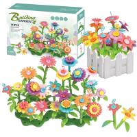 Opakowanie Klocki konstrukcyjne kwiatki 141el