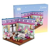 Opakowanie Klocki Konstrukcyjne Mini Domek Sypialnia