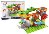 Opakowanie Klocki konstrukcyjne zjeżdżalnia wieloryb 84el