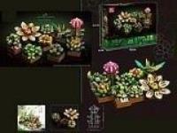 Opakowanie Klocki - kwiatki w doniczce