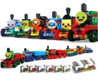Opakowanie Klocki lokomotywa 45el MIX