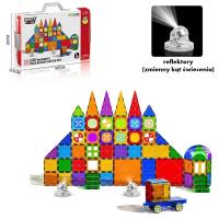 Klocki magnetyczne 101 elementów. Wydawca: Askato. SmakLiter.pl Opakowanie Klocki magnetyczne 101 elementów