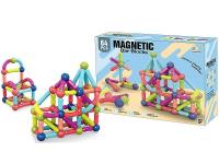 Klocki magnetyczne 3D 64el. Wydawca: ADAR. SmakLiter.pl Opakowanie Klocki magnetyczne 3D 64el